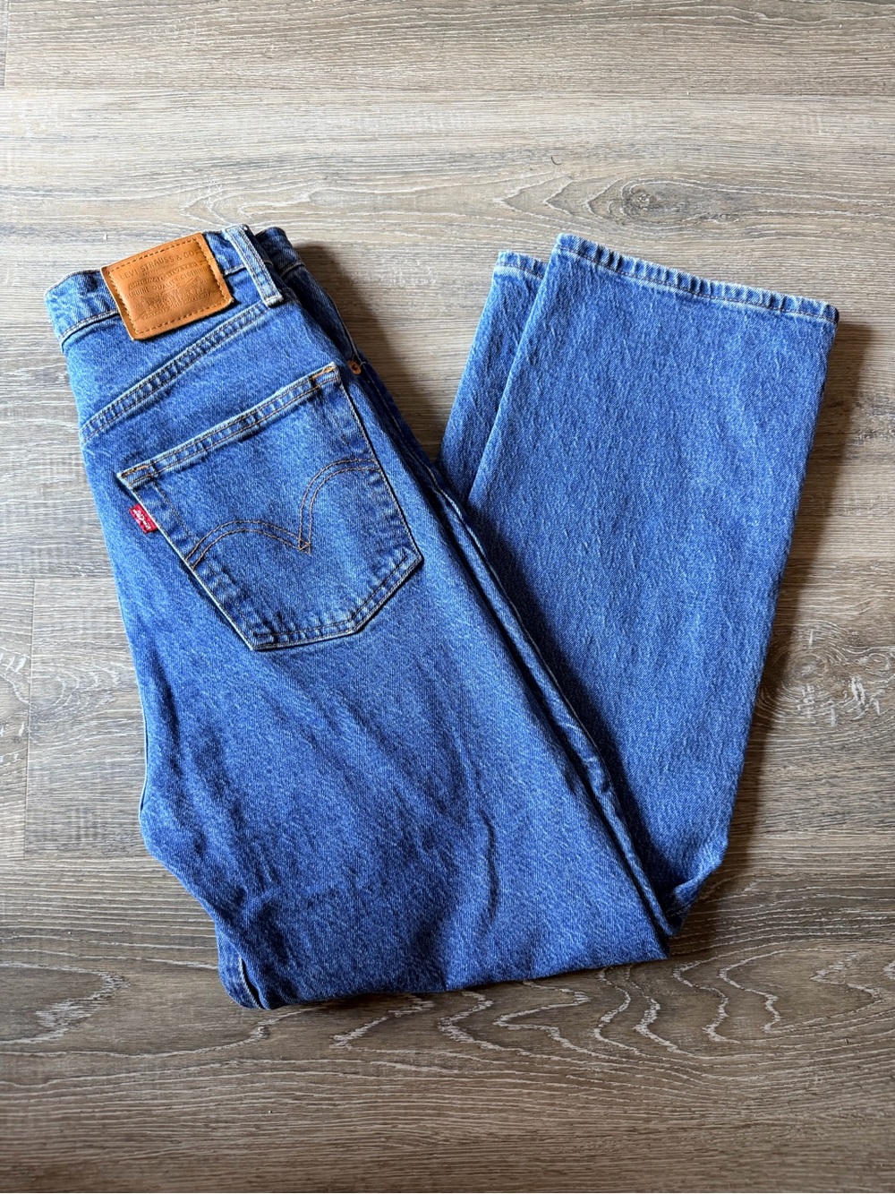 Levi's Women's Blue Straight Leg Jeans